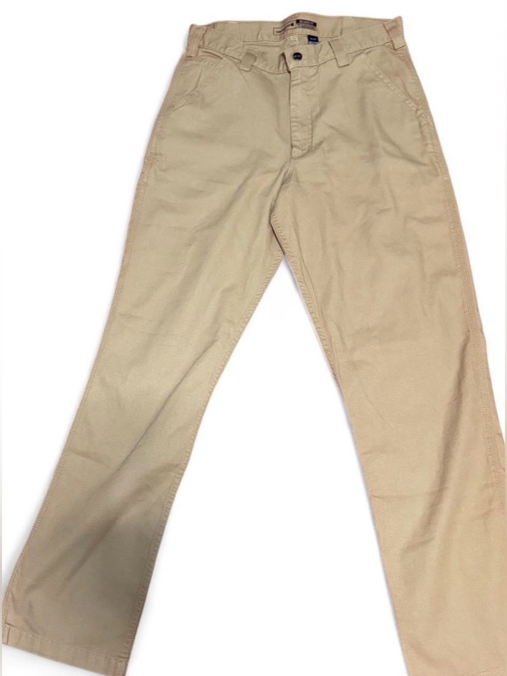 men's 5-pocket work pants. Rugged Flex stretch relaxed fit